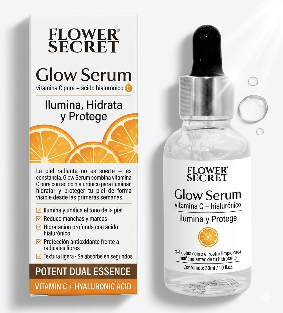 Glow Serum — Sérum iluminador con Vitamina C